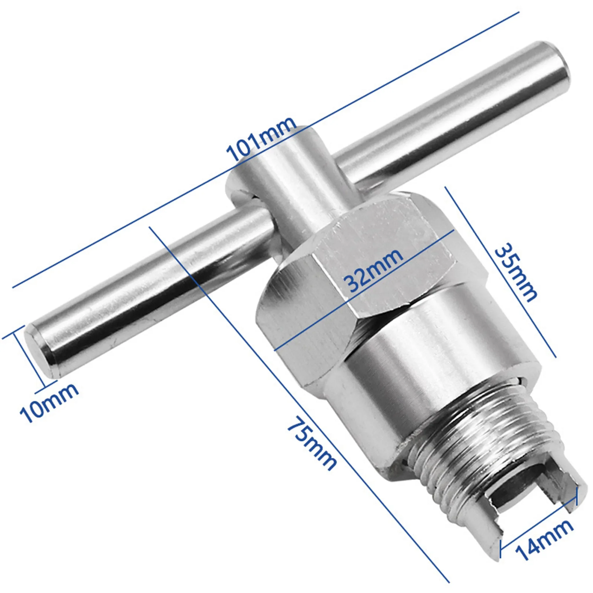 Allzweck-Wasserhahnschlüssel – Aluminiumlegierung, verzinkt